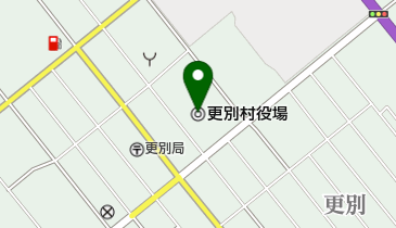 更別村役場の地図画像