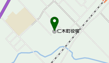 仁木町役場の地図画像