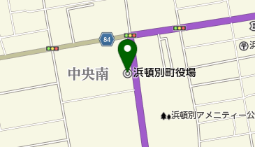 浜頓別町役場の地図画像
