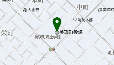 美瑛町役場の地図画像