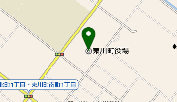 東川町役場の地図画像
