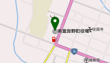 南富良野町役場の地図画像