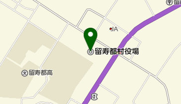 留寿都村役場の地図画像