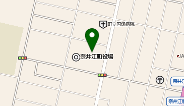 奈井江町役場の地図画像