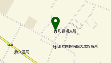 せたな町役場大成支所の地図画像