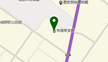 北見市端野総合支所の地図画像