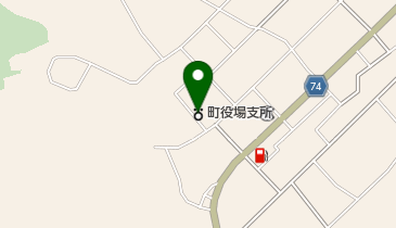 むかわ町穂別総合支所の地図画像