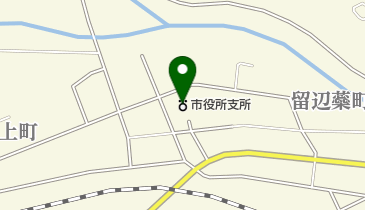 北見市留辺蘂総合支所の地図画像