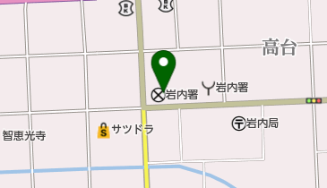 岩内警察署の地図画像