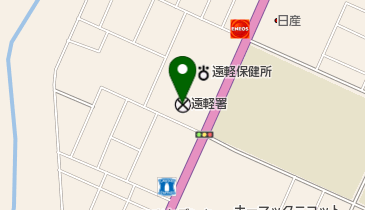 遠軽警察署の地図画像