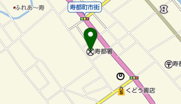 寿都警察署の地図画像