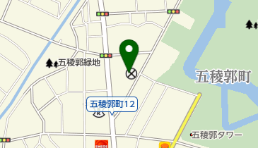 北海道警察函館方面本部の地図画像