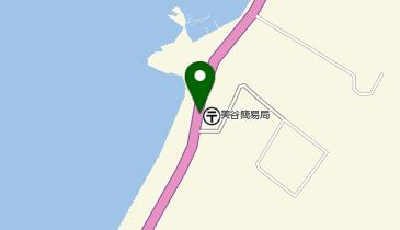美谷簡易郵便局の地図画像