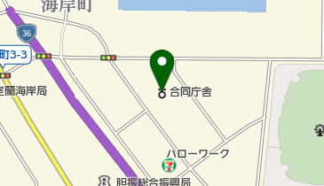 札幌法務局室蘭支局の地図画像