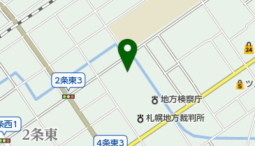 岩見沢税務署の地図画像
