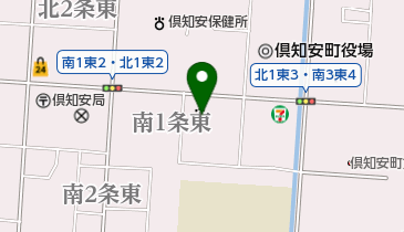 倶知安税務署の地図画像