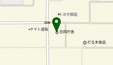 稚内税務署の地図画像