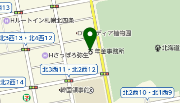札幌西年金事務所の地図画像