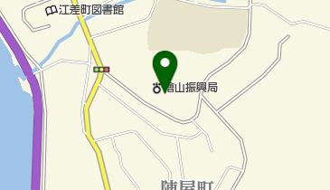 北海道檜山振興局の地図画像