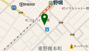 市民交流施設「ぷらっと」の地図画像