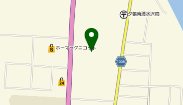 夕張市拠点複合施設りすたの地図画像