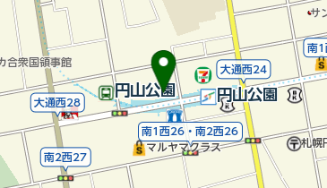 在札幌カナダ名誉領事館の地図画像