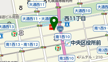 在札幌リトアニア共和国名誉領事館の地図画像