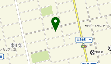 ハローワーク士別(出)の地図画像