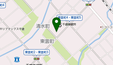 ハローワーク千歳の地図画像