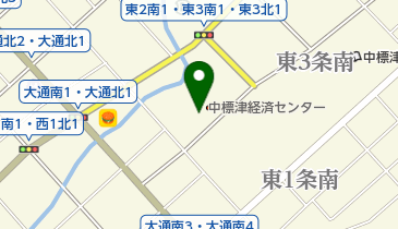 ハローワーク中標津(分)の地図画像