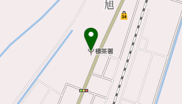 標茶消防署の地図画像