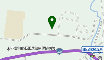 熊石消防署の地図画像