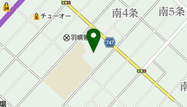 北留萌消防組合消防署の地図画像