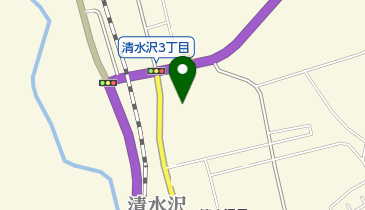 夕張市消防署の地図画像