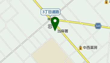 大雪消防組合当麻消防署の地図画像