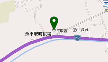 日高西部消防組合平取消防署の地図画像