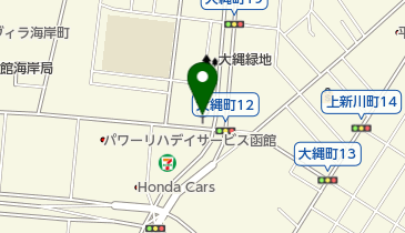 函館市北消防署大縄出張所の地図画像