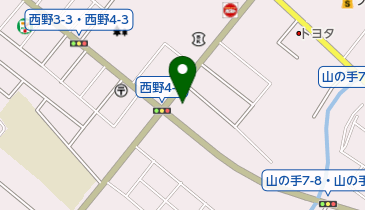 札幌市西消防署西野出張所の地図画像