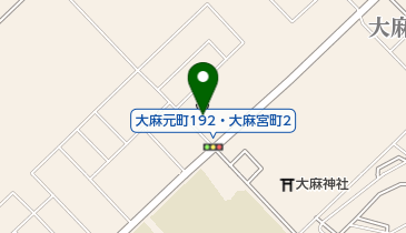 江別市消防署大麻出張所の地図画像