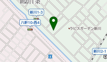 札幌市北消防署新川出張所の地図画像