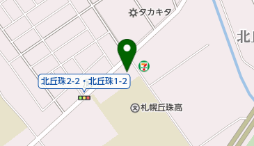 札幌市東消防署丘珠出張所の地図画像