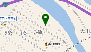 江別市消防署江別出張所の地図画像