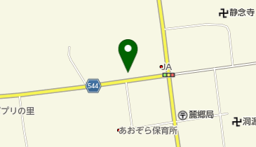 富良野消防団第四分団の地図画像