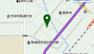 名寄消防署風連出張所の地図画像