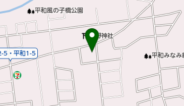 札幌市西消防署平和出張所の地図画像