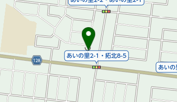 札幌市北消防署あいの里出張所の地図画像