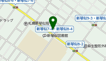 札幌市北消防署新琴似出張所の地図画像