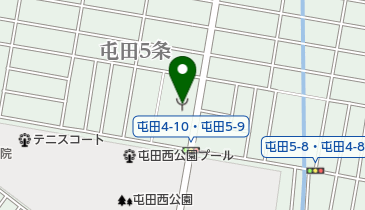 札幌市北消防署屯田出張所の地図画像