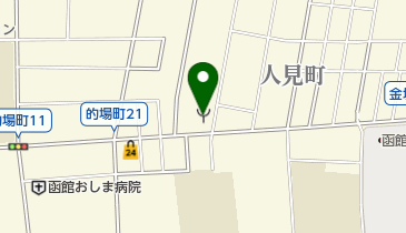 函館市東消防署的場支署の地図画像