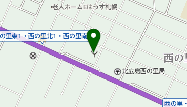 北広島市消防署西の里出張所の地図画像